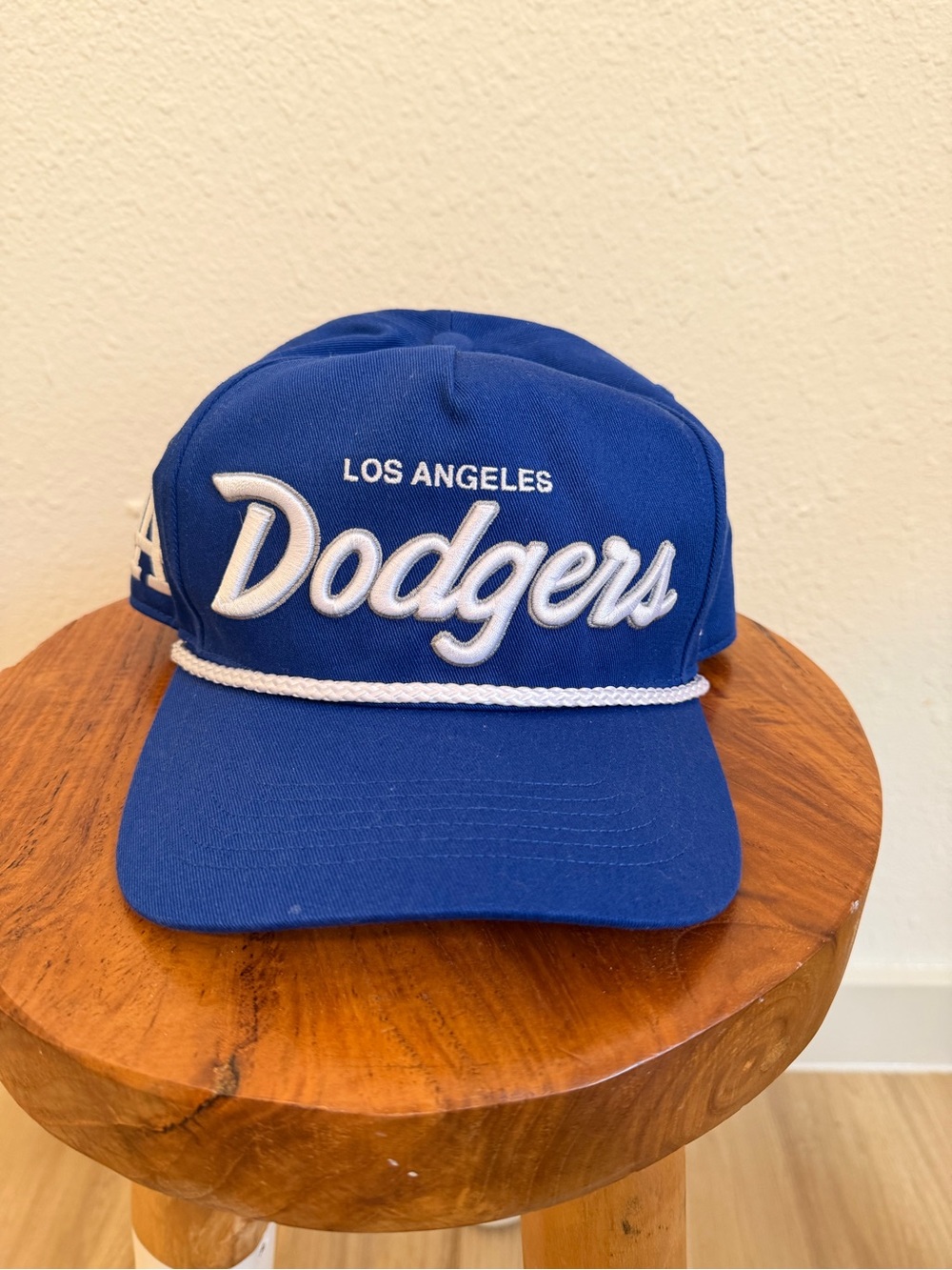 '47 Brand Los Angeles Dodgers Core Classic Rope Blue Hitch Snapback Hat